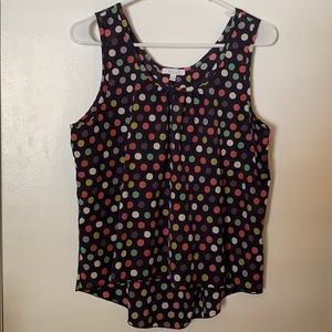Colorful, Polka Dot Top